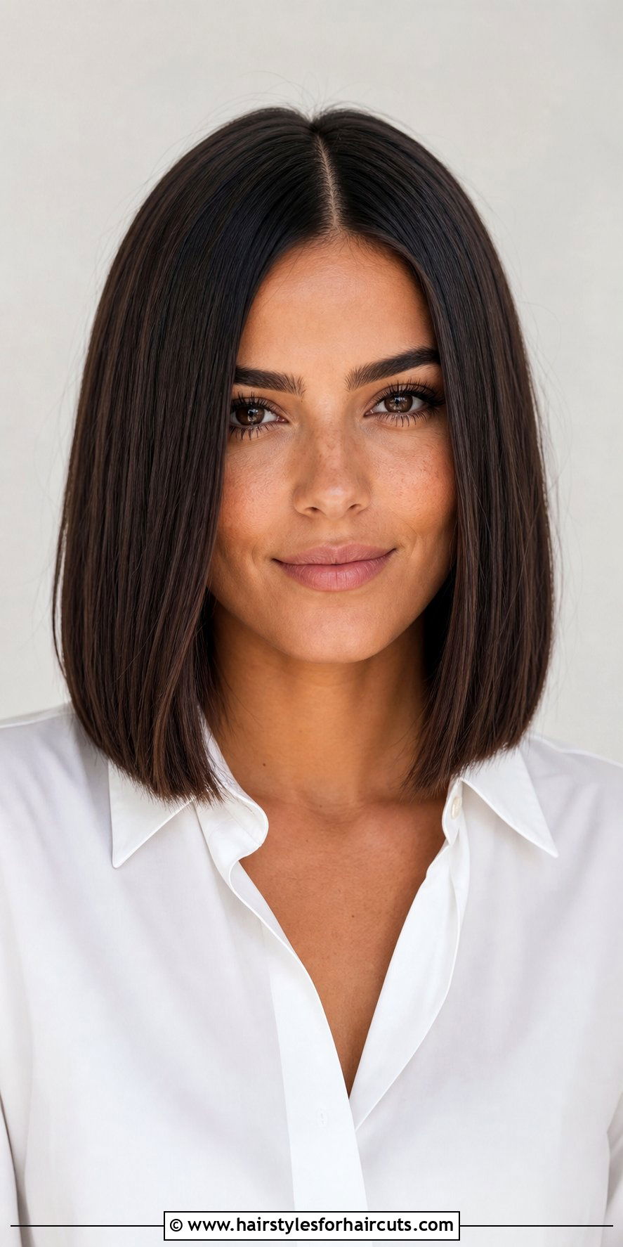 Shoulder Length Blunt Lob - 25 hairstyles for shoulder length hair women - 25 hairstyles for shoulder length hair women