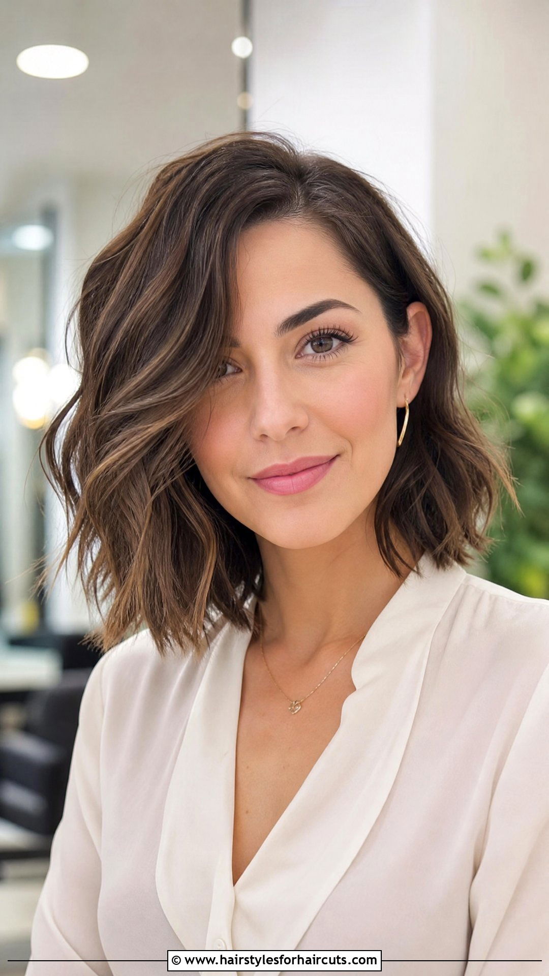 Shoulder Length Bob - 25 womens hairstyles for thick wavy hair - 25 womens hairstyles for thick wavy hair