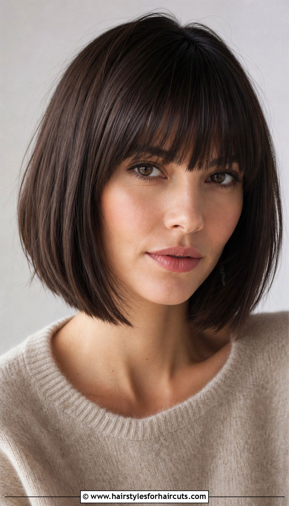 Shoulder Length Bob With Bangs - 25 shoulder length hair with bangs hairstyles - 25 shoulder length hair with bangs hairstyles