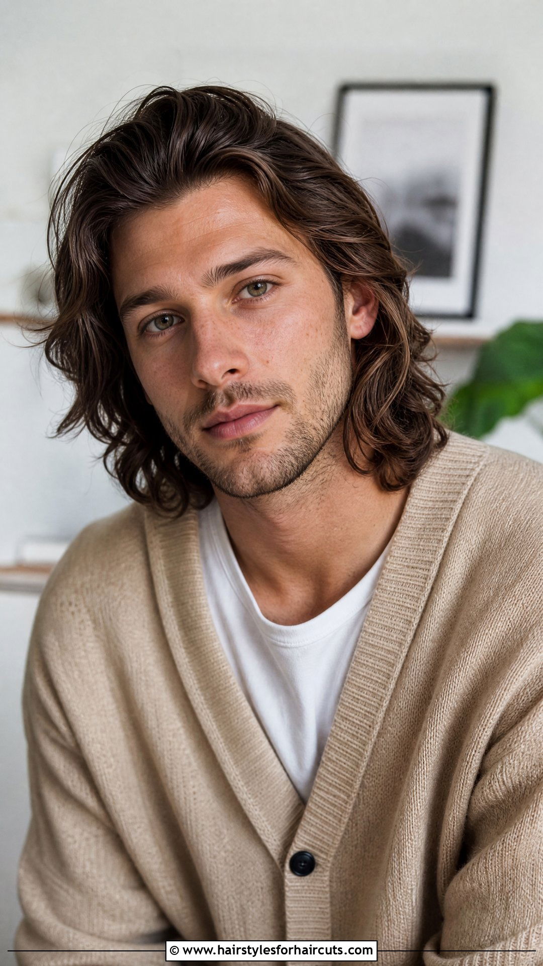 Shoulder Length Bro Flow - 25 long hair receding hairline haircuts - 25 long hair receding hairline haircuts