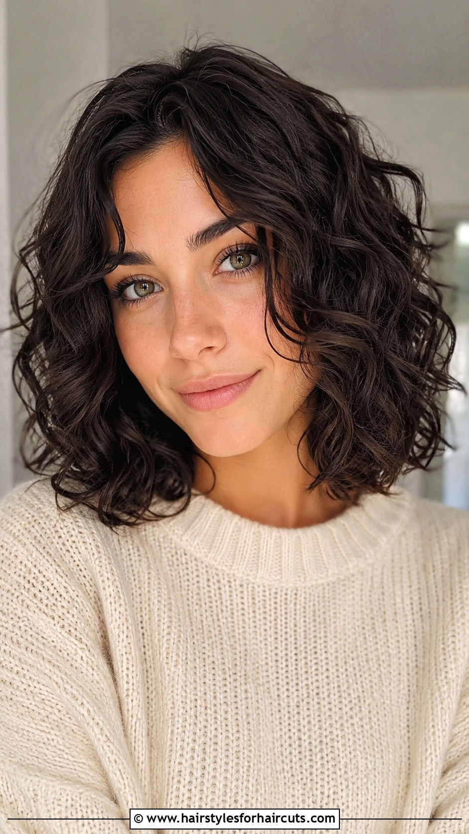 Shoulder Length Curly Cut - 25 haircuts for curly hair round face - 25 haircuts for curly hair round face
