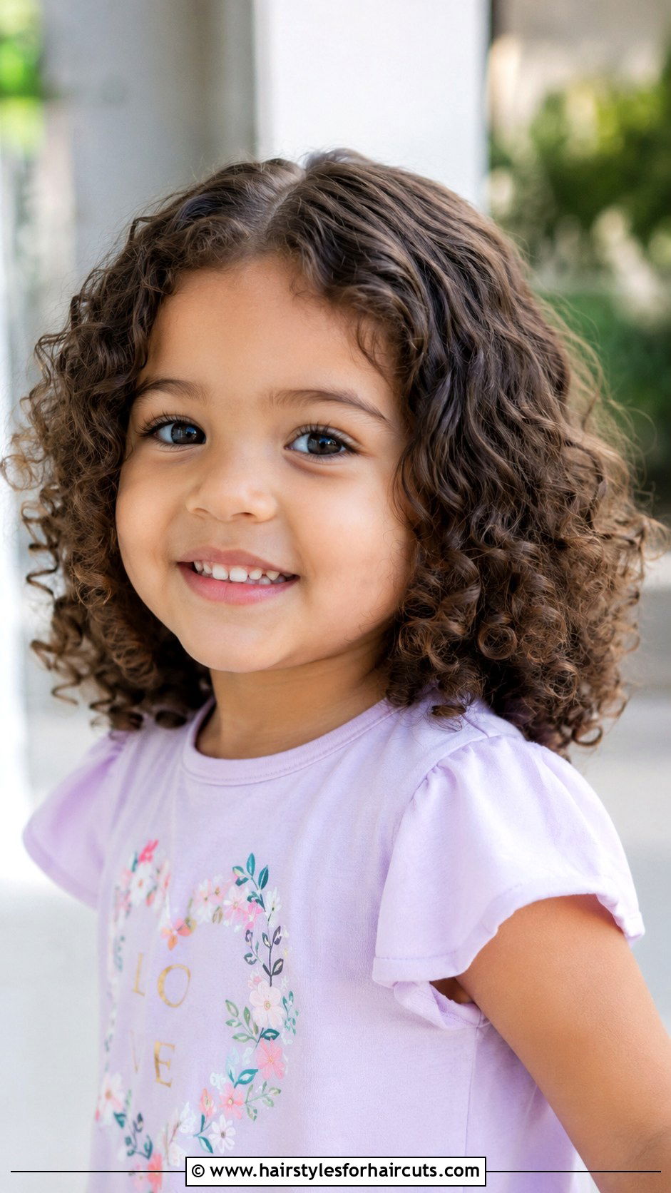 Shoulder Length Curly Cut - 25 toddler girl curly haircuts - 25 toddler girl curly haircuts