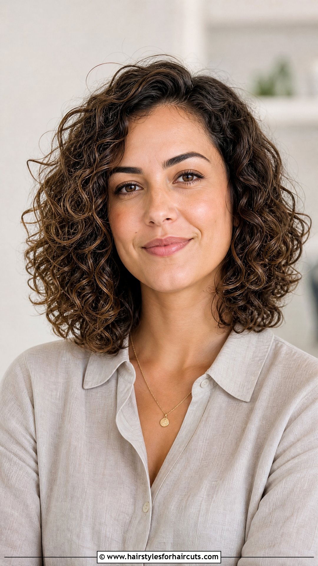Shoulder Length Curly Cut - 25 womens professional hairstyles for curly hair - 25 womens professional hairstyles for curly hair