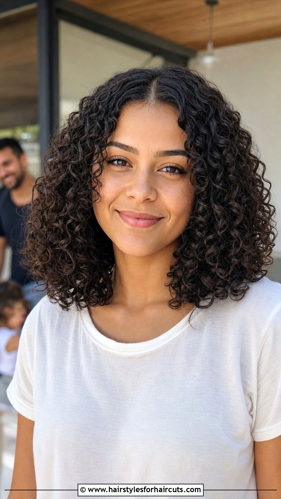 Shoulder Length Curly Hair Middle Part - 25 middle part haircuts curly hair - 25 middle part haircuts curly hair