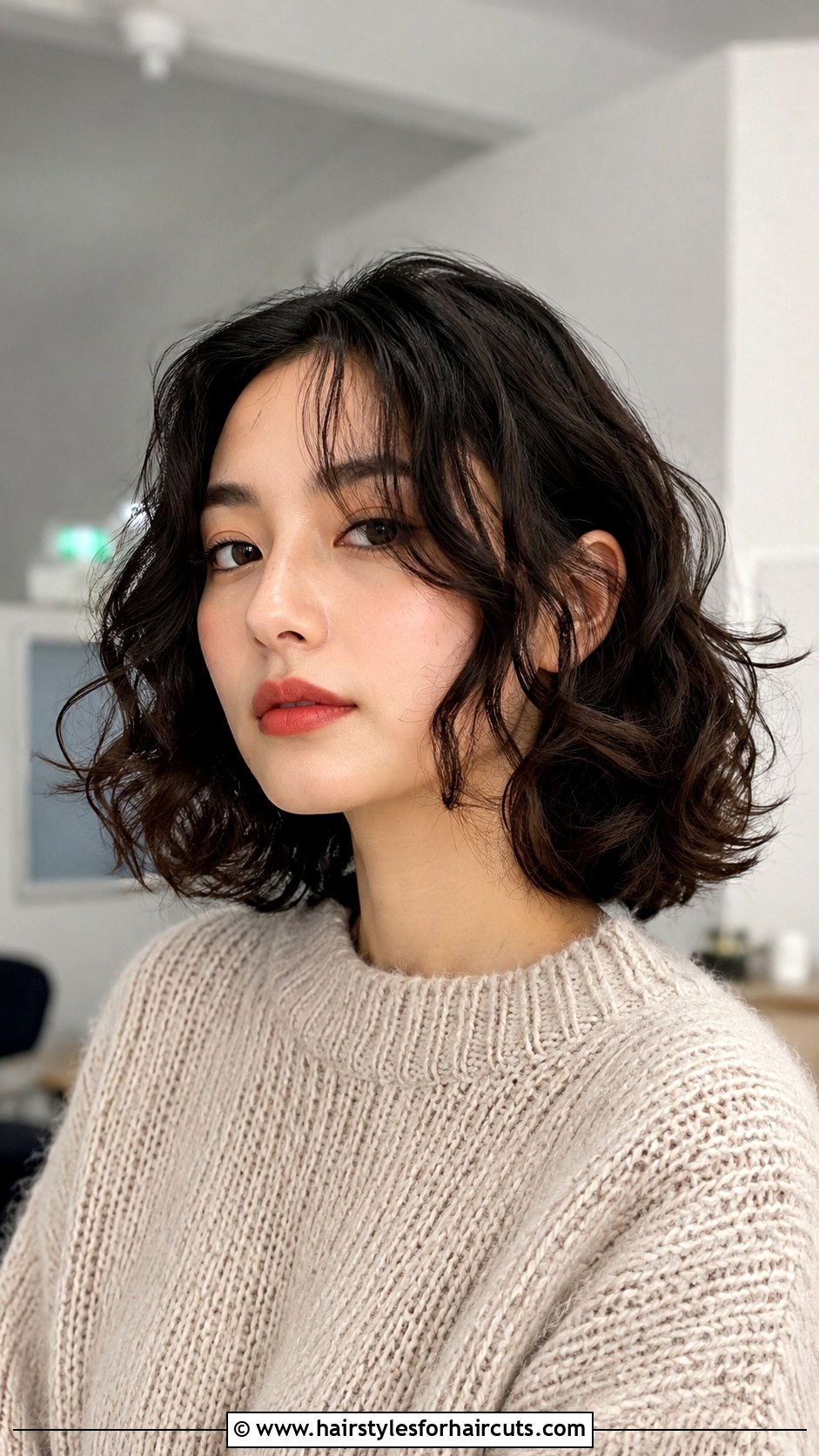 Shoulder Length Curly Hime Haircut - 25 hime haircuts curly hair - 25 hime haircuts curly hair