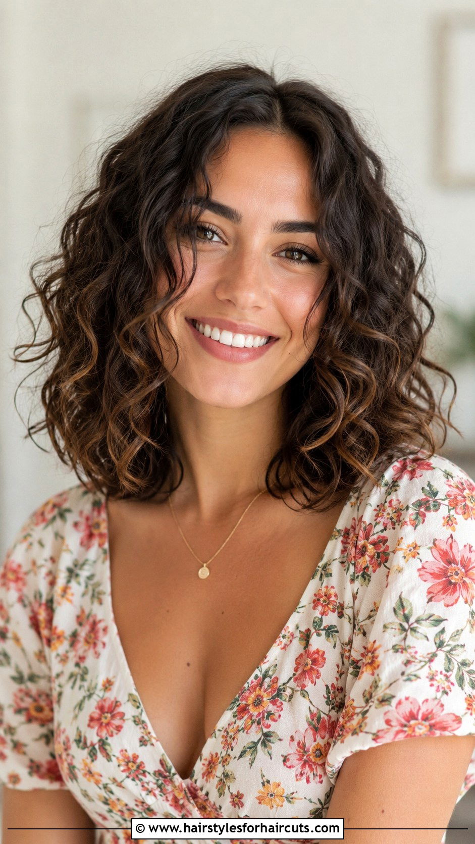 Shoulder Length Curly Lob - 25 hairstyles for women curly - 25 hairstyles for women curly
