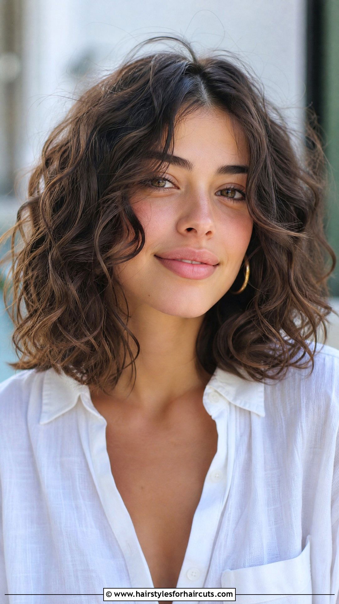Shoulder Length Curly Lob - 25 best haircuts for curly hair girl - 25 best haircuts for curly hair girl