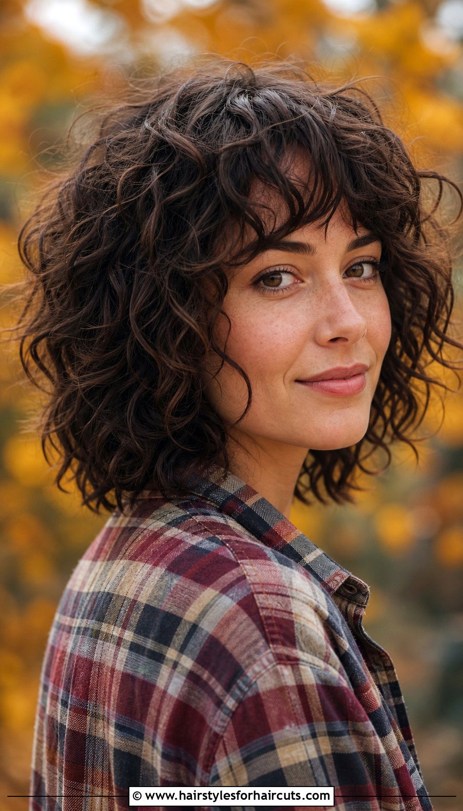 Shoulder Length Curly Shag - 25 haircuts for natural curly hair - 25 haircuts for natural curly hair