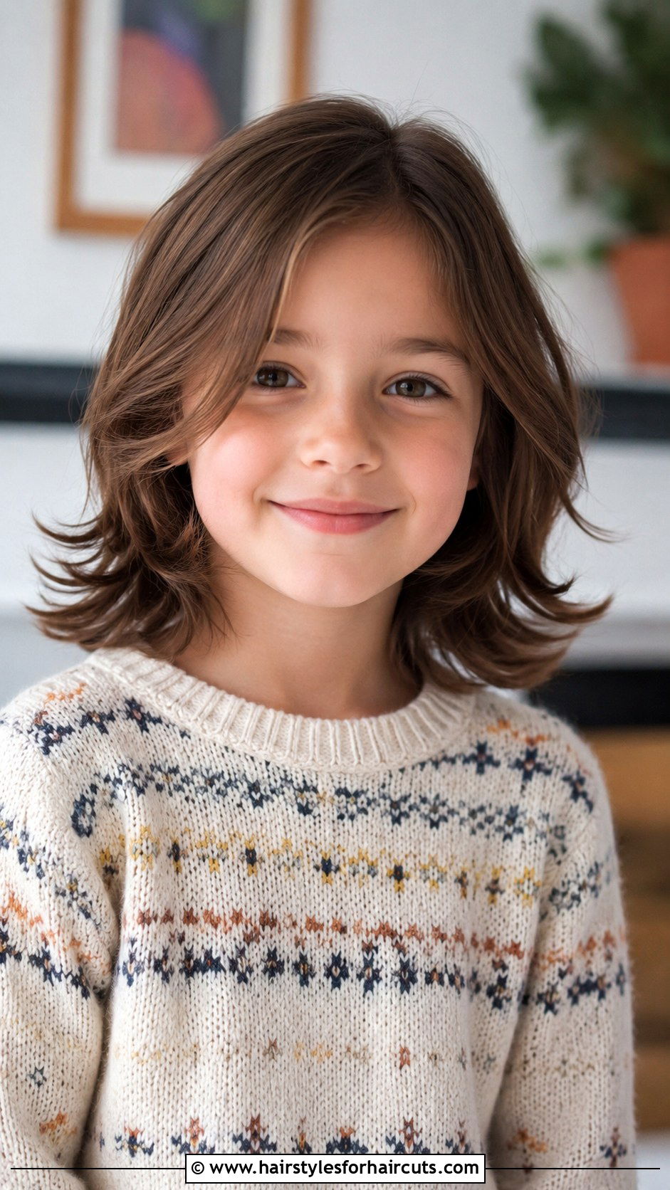 Shoulder Length Feathered Haircut For 8 Year Old Girl - 25 haircuts for 8 year olds girl - 25 haircuts for 8 year olds girl
