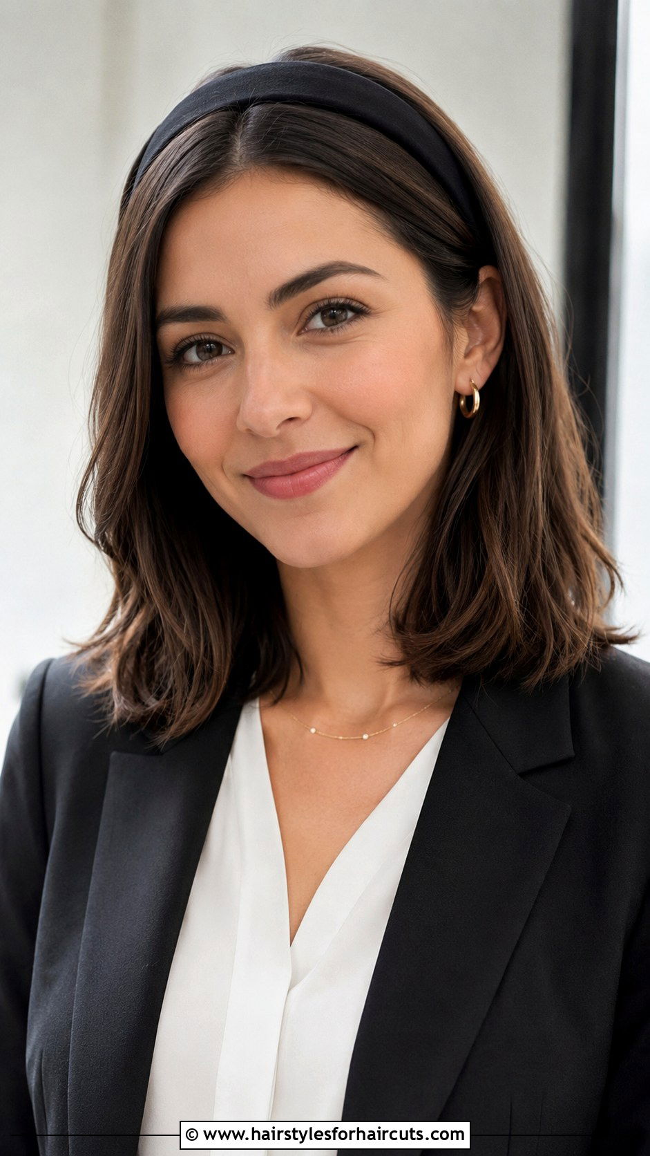 Shoulder Length Hair With Headband - 25 hairstyles with headbands - 25 hairstyles with headbands