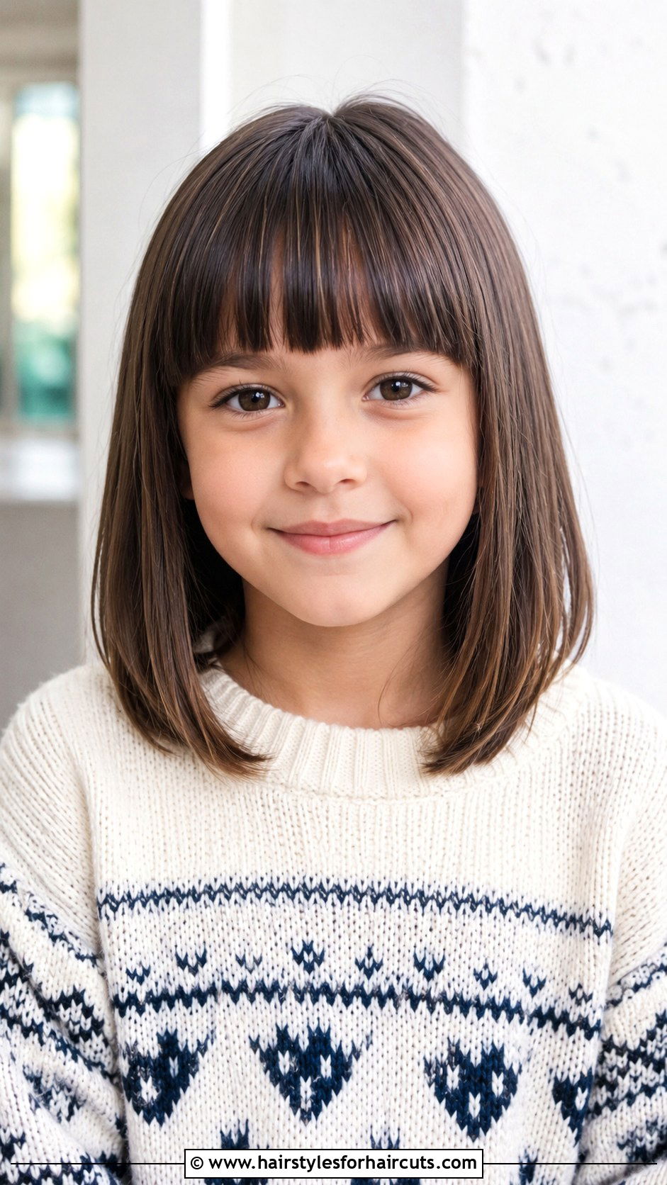 Shoulder Length Haircut With Bangs - 25 8 yr old girl haircuts - 25 8 yr old girl haircuts