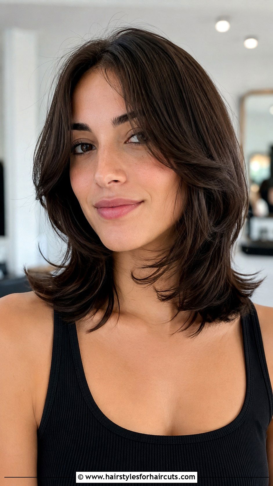 Shoulder Length Hush Cut With Face Framing Layers - 25 medium hair hush cut hairstyles - 25 medium hair hush cut hairstyles