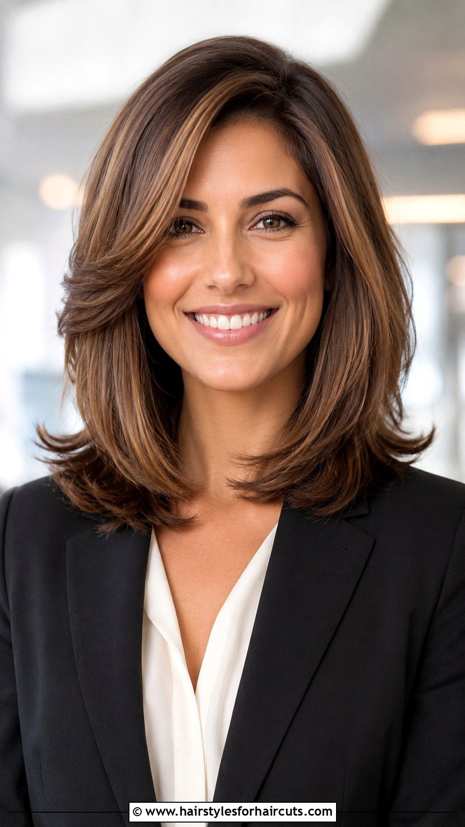 Shoulder Length Layered Cut - 25 haircuts before and after - 25 haircuts before and after