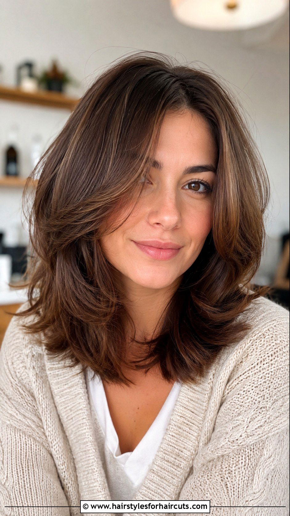 Shoulder Length Layered Cut - 25 haircuts open late - 25 haircuts open late