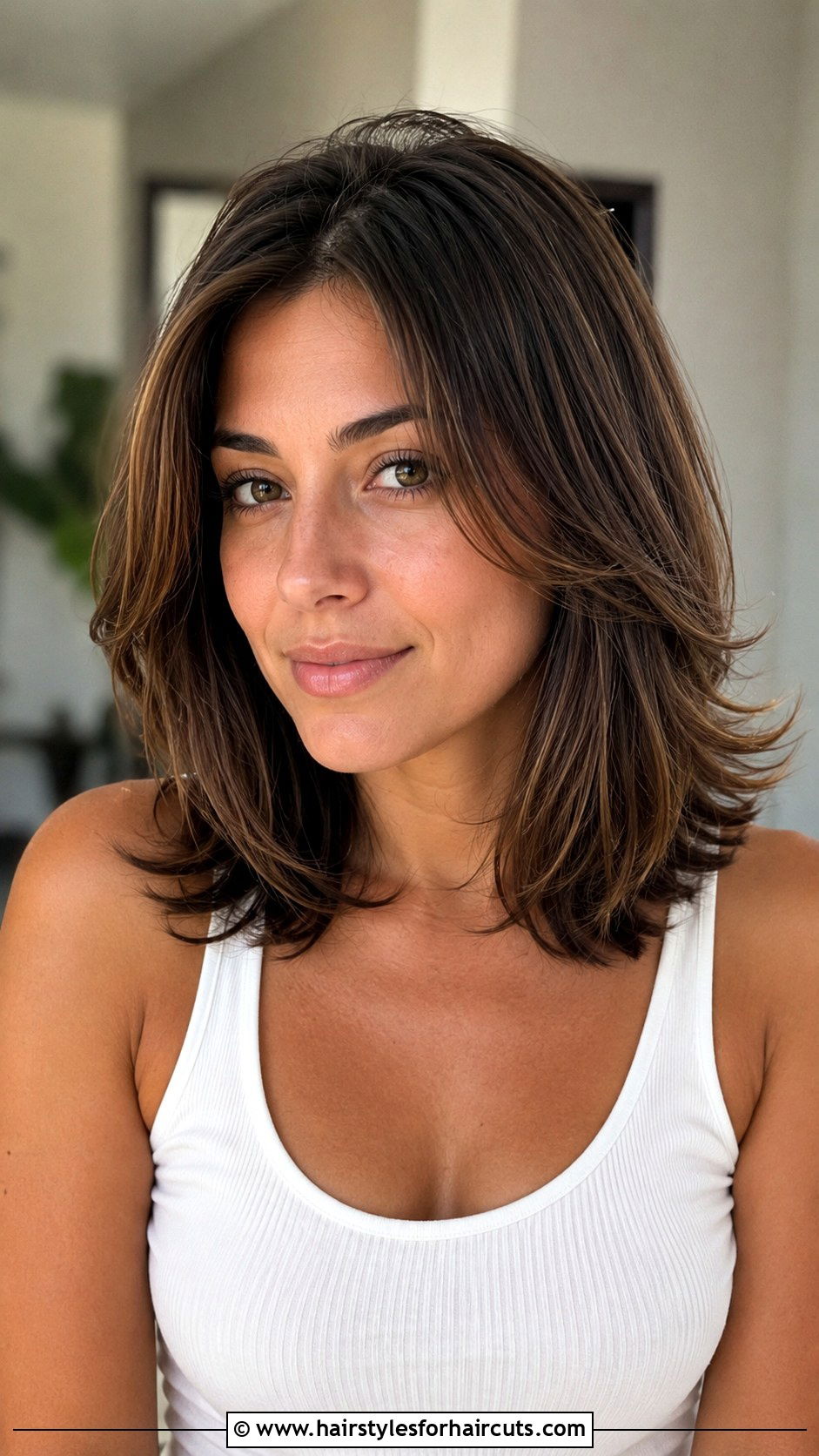 Shoulder Length Layered Haircut - 25 layered hairstyles for women - 25 layered hairstyles for women