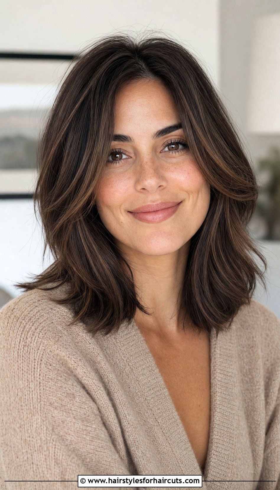 Shoulder Length Layered Haircut - 25 haircuts portland - 25 haircuts portland