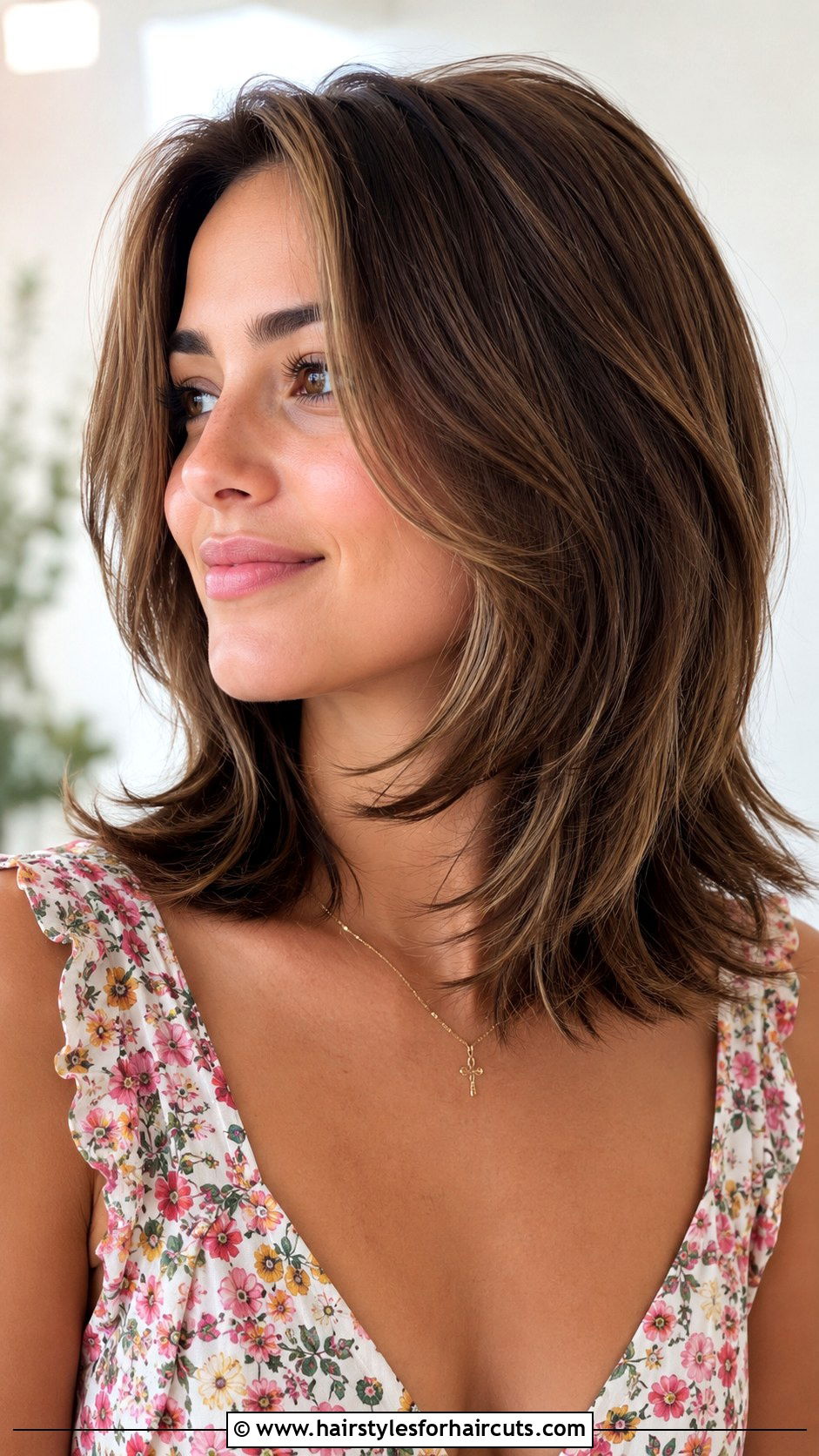 Shoulder Length Layers - 25 hairstyles to hide thinning hair - 25 hairstyles to hide thinning hair