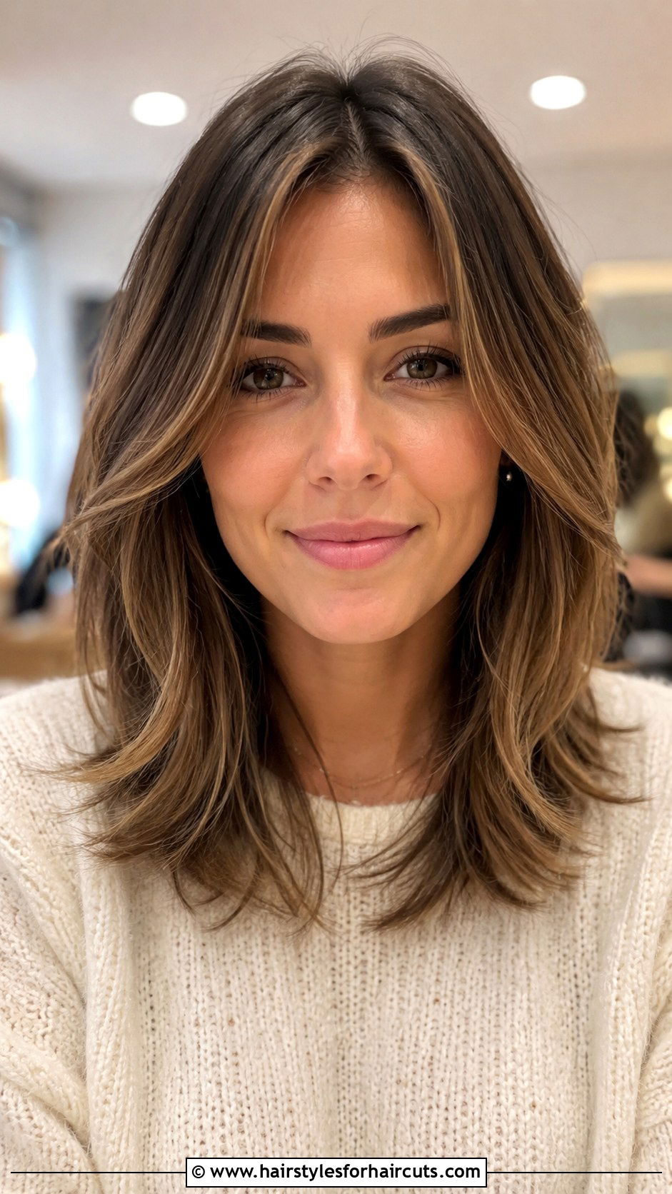 Shoulder Length Layers - 25 styled haircuts - 25 styled haircuts