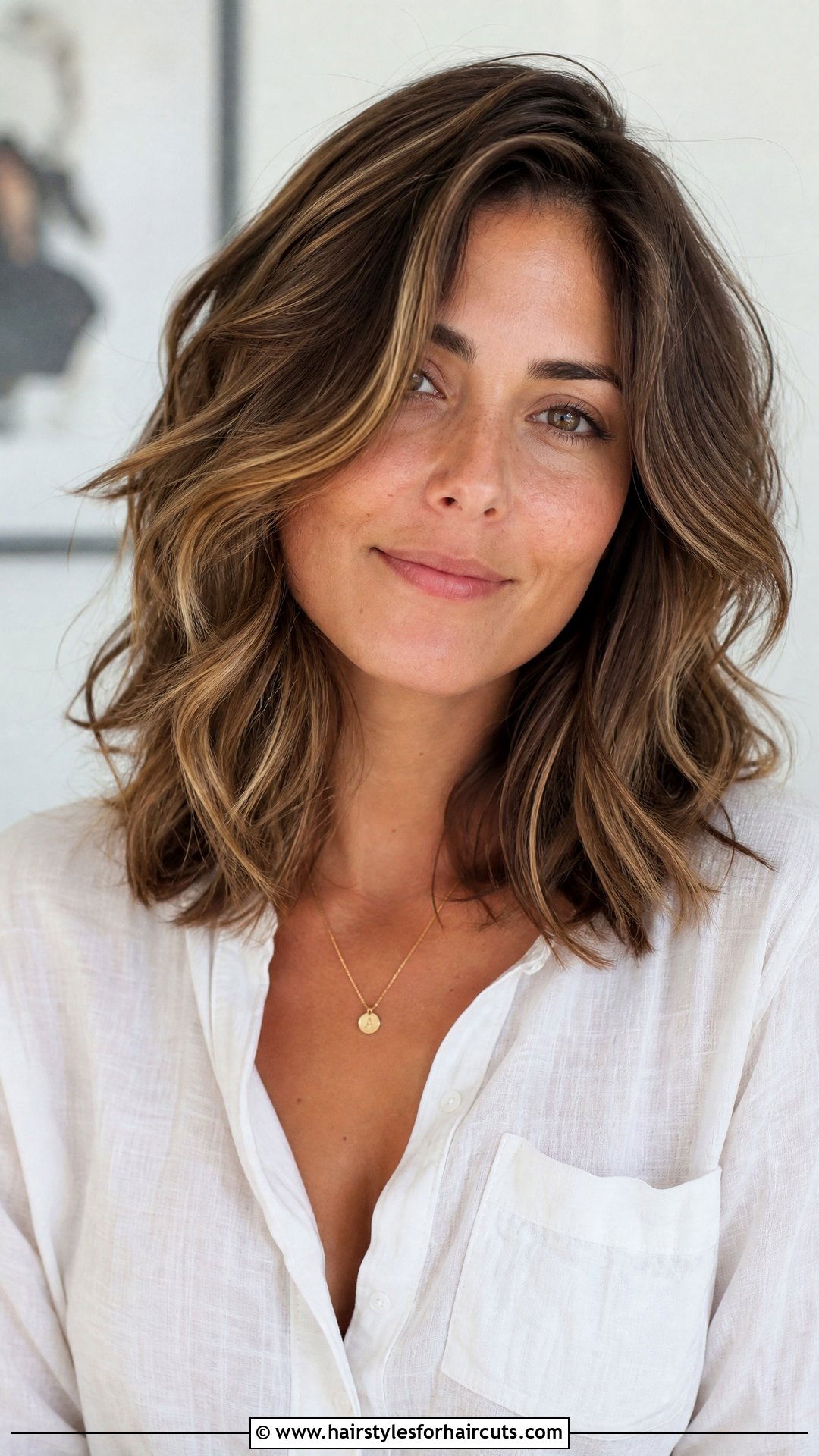 Shoulder Length Layers - 25 womens haircuts over 50 thin hair - 25 women's haircuts over 50 thin hair