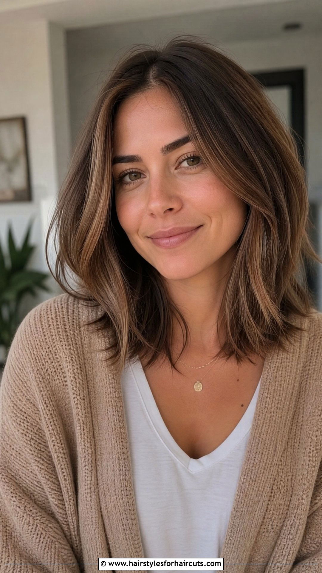Shoulder Length Layers Haircut - 25 meduim haircuts - 25 meduim haircuts