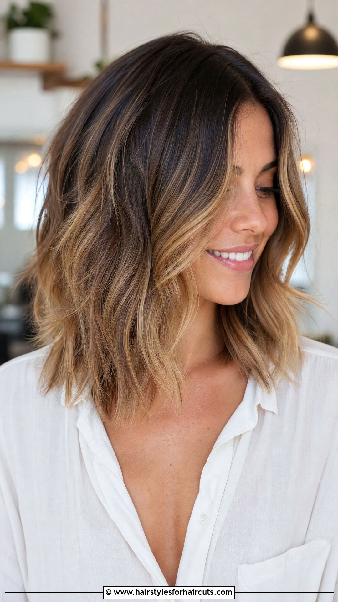Shoulder Length Layers With Balayage - 25 haircuts shoulder length layers - 25 haircuts shoulder length layers