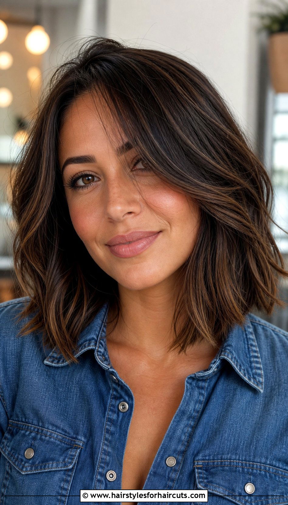 Shoulder Length Lob For Thick Hair - 25 haircuts style for thick hair - 25 haircuts style for thick hair