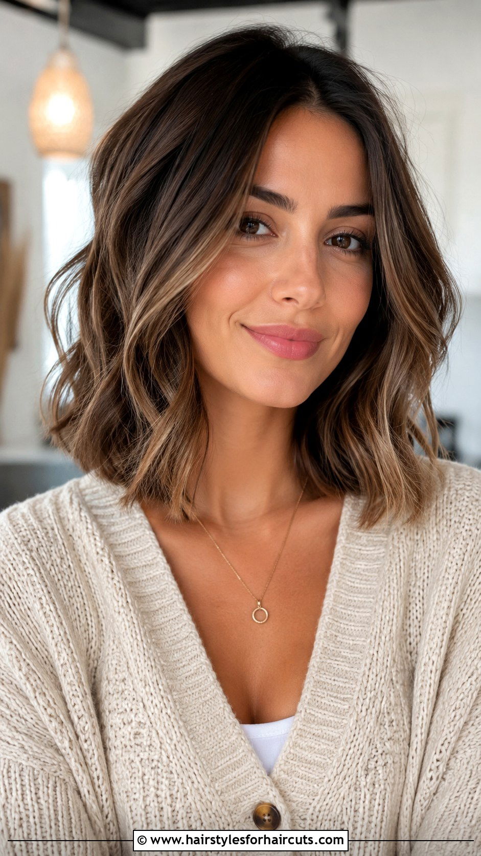 Shoulder Length Lob Haircut - 25 best haircuts for girls - 25 best haircuts for girls