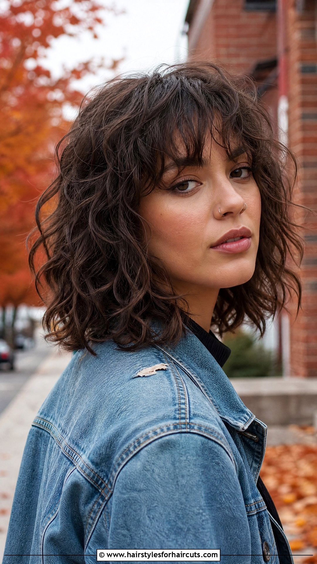 Shoulder Length Shag - 25 medium haircuts for thick curly hair - 25 medium haircuts for thick curly hair