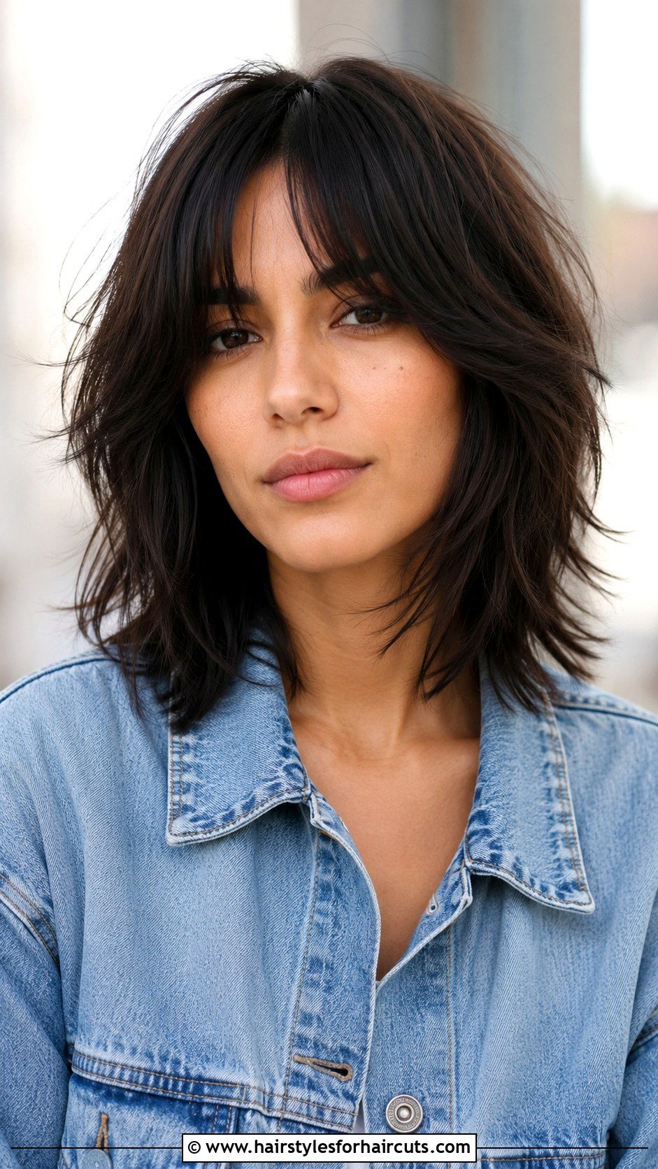 Shoulder Length Shag - 25 cute hairstyles for 2c hair - 25 cute hairstyles for 2c hair