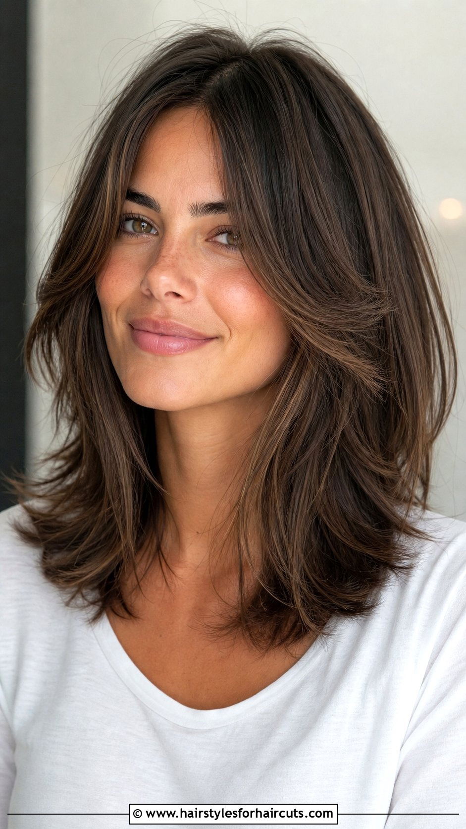 Shoulder Length Step Cut - 25 haircuts for frizzy hair indian - 25 haircuts for frizzy hair indian
