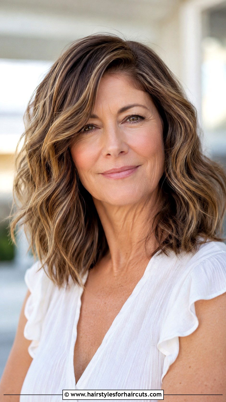 Shoulder Length Waves For Older Women - 25 longer hairstyles for older women - 25 longer hairstyles for older women