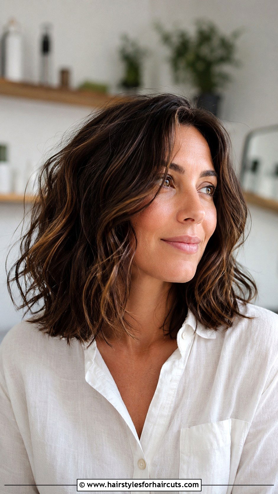 Shoulder Length Waves Haircut - 25 best haircuts for medium length hair - 25 best haircuts for medium length hair