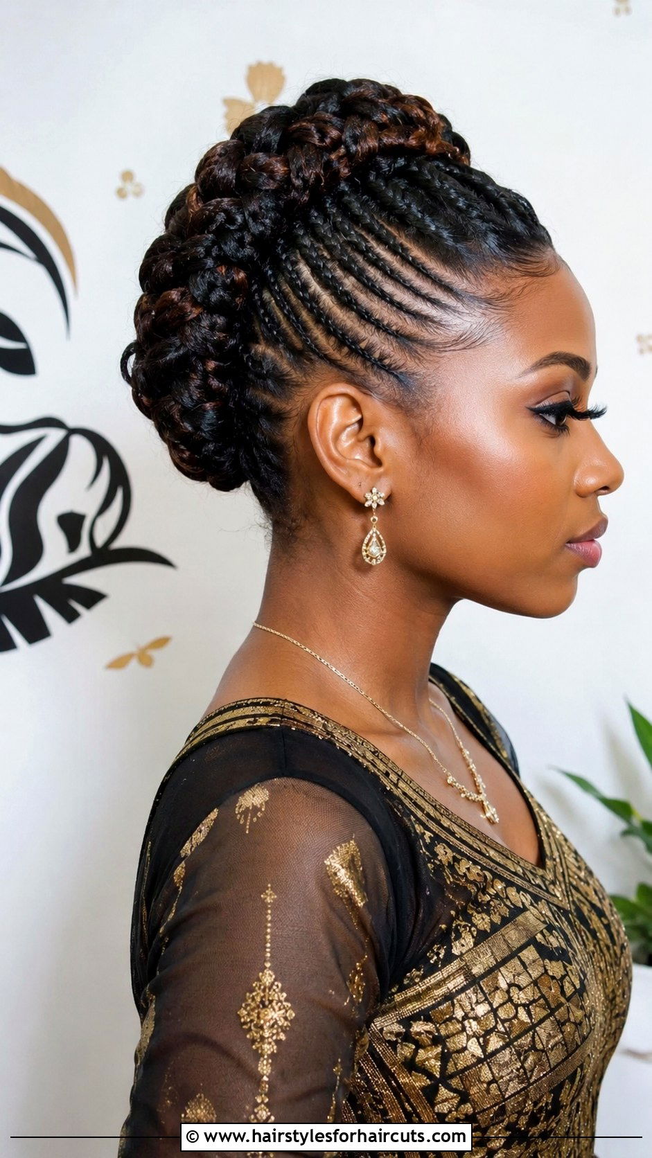 Shuku Updo - 25 african hairstyles for natural hair - 25 african hairstyles for natural hair