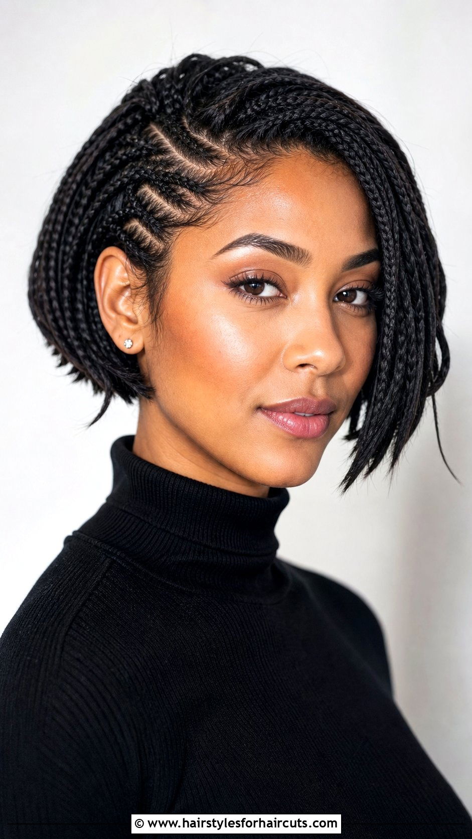 Side Braid Bob - 25 side braid hairstyles for black hair - 25 side braid hairstyles for black hair