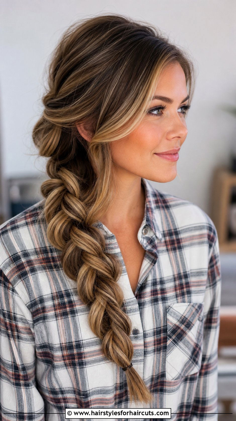 Side Braid For Medium Hair - 25 cute hairstyles for medium hair - 25 cute hairstyles for medium hair