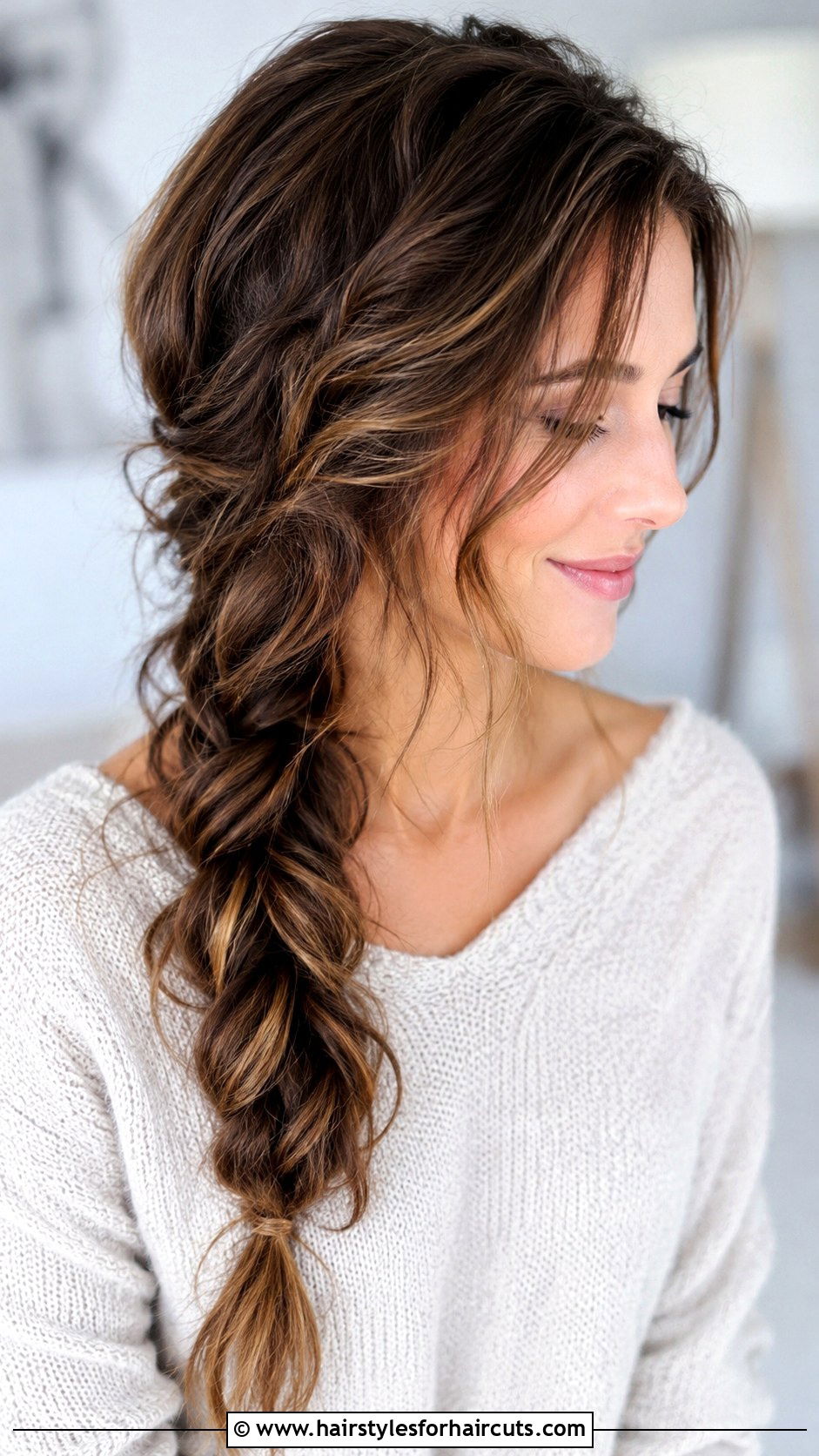 Side Braid For Medium Wavy Hair - 25 easy hairstyles for medium wavy hair - 25 easy hairstyles for medium wavy hair