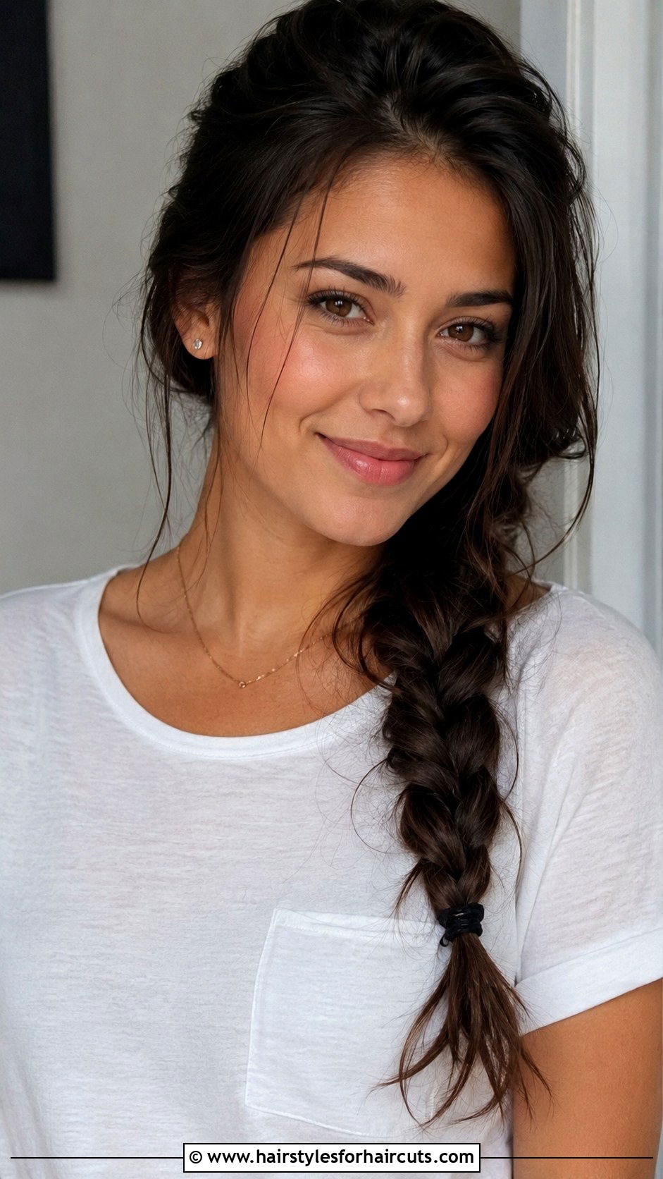 Side Braid For Straight Hair - 25 cute hairstyles for straight hair - 25 cute hairstyles for straight hair