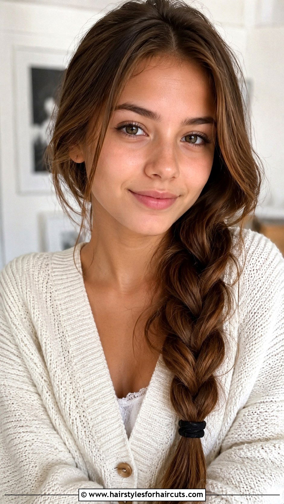 Side Braid Hairstyle - 25 school easy hairstyles for long hair - 25 school easy hairstyles for long hair
