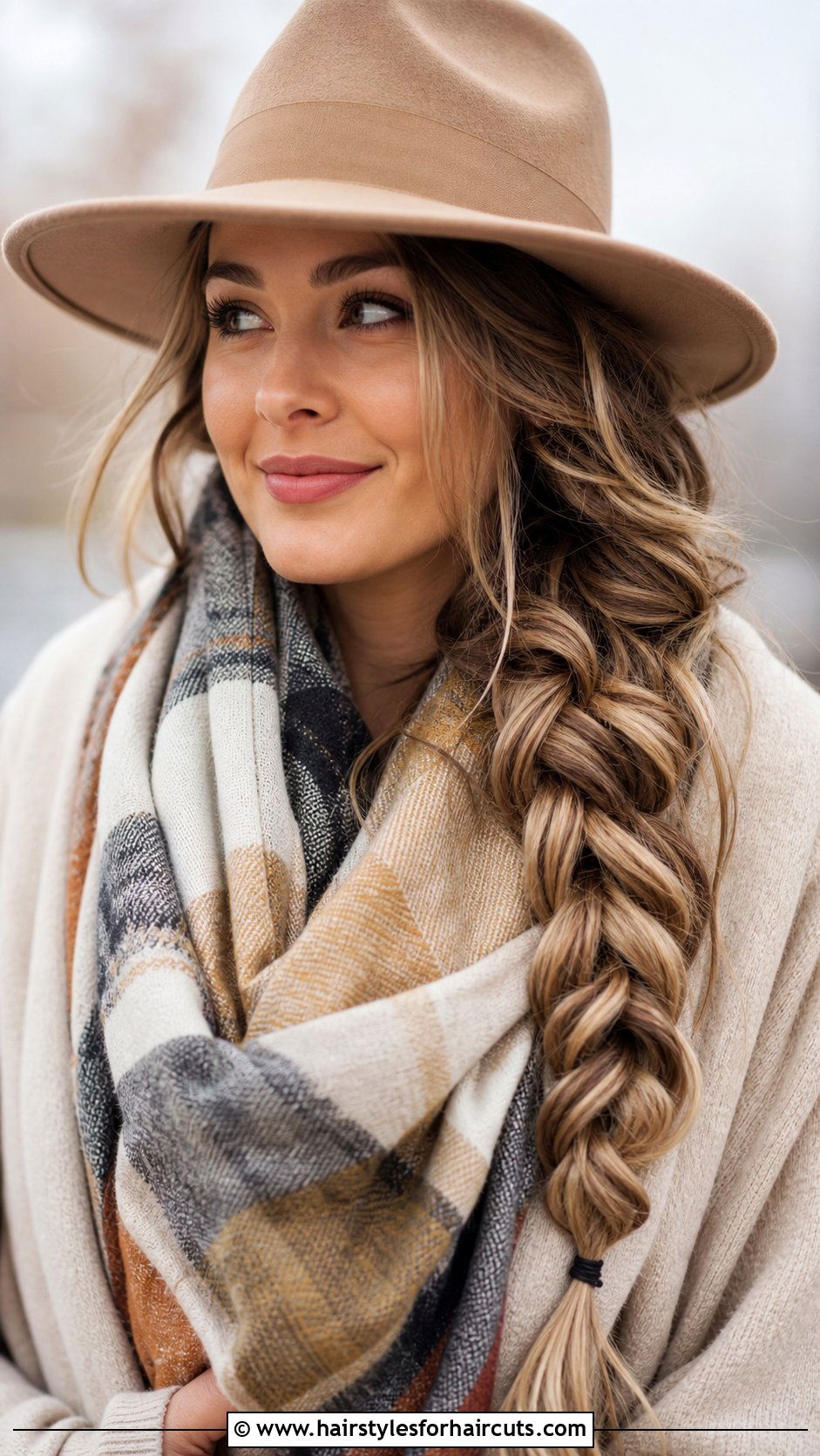 Side Braid Long Hair - 25 fall hairstyles for long hair - 25 fall hairstyles for long hair