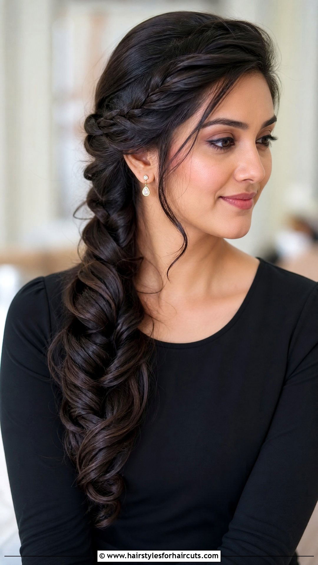 Side Braid With Curls - 25 side braid long hair trendy braided hairstyles - 25 side braid long hair trendy braided hairstyles