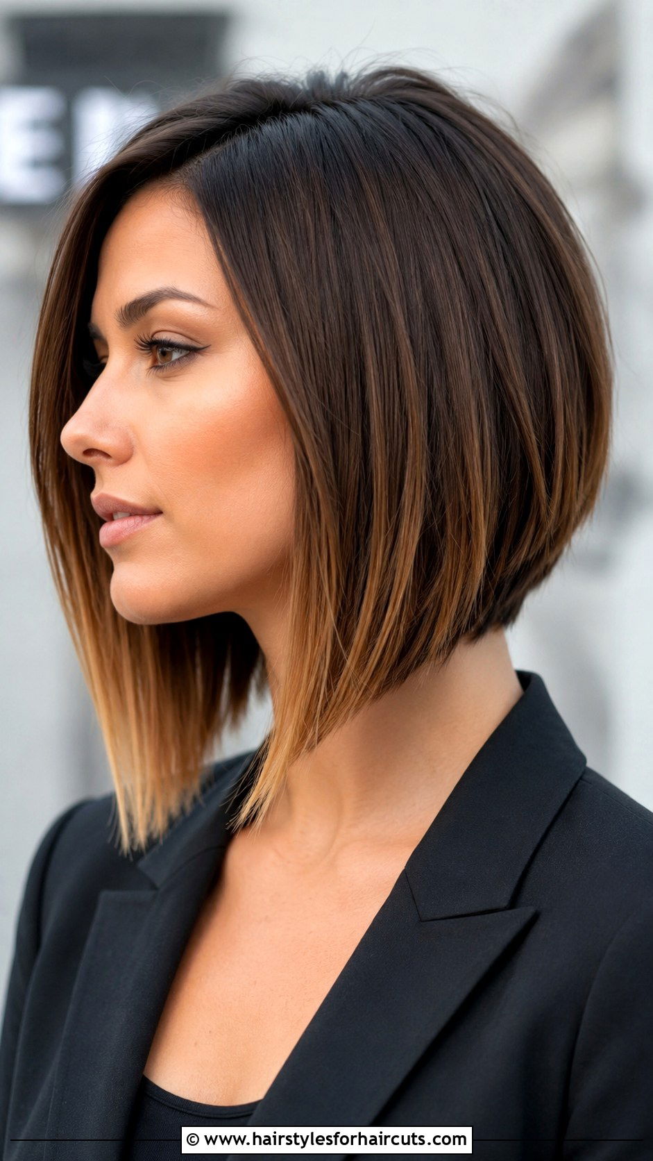 Side Part A Line Bob - 25 side part haircuts - 25 side part haircuts