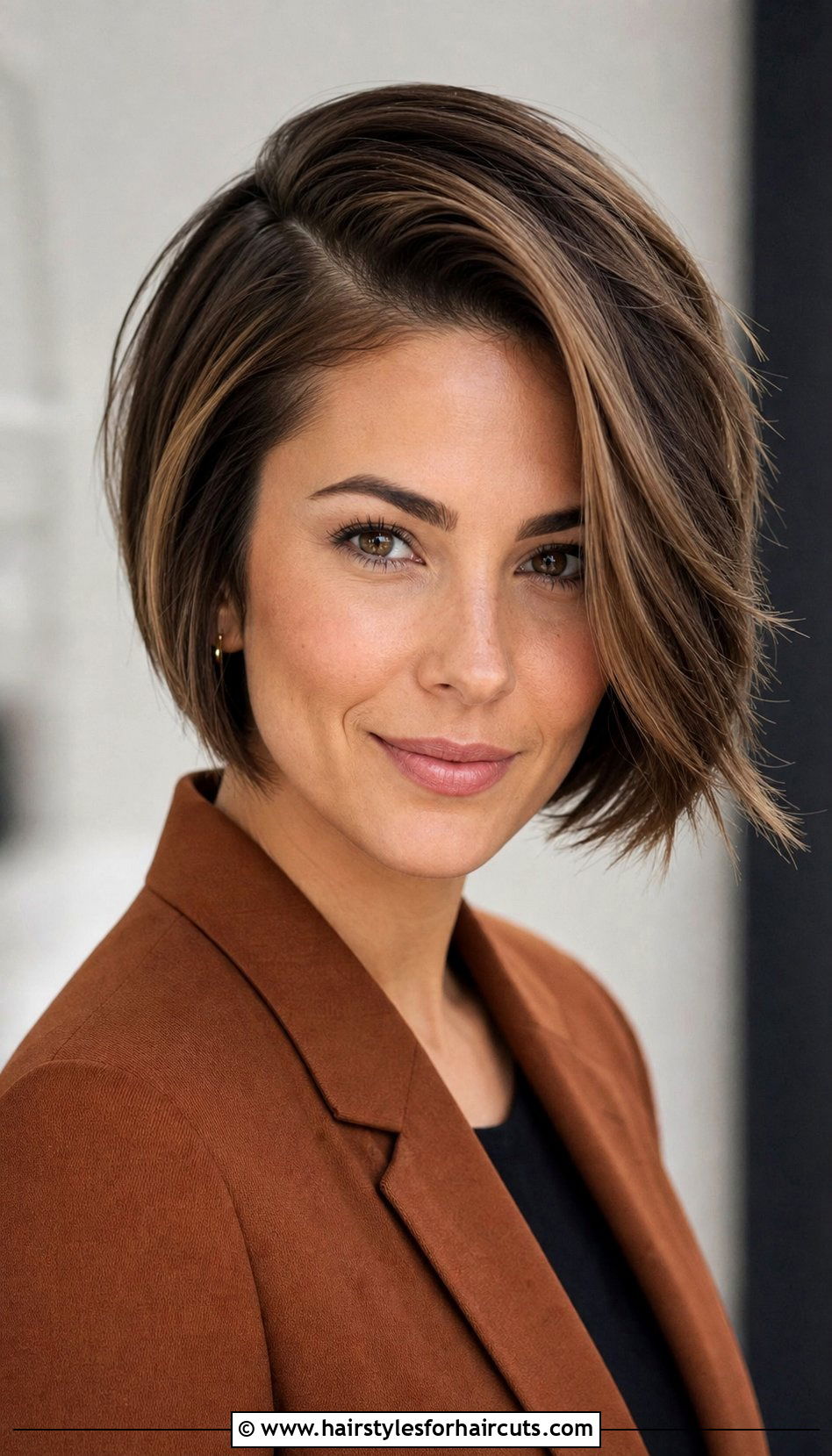Side Part Bob - 25 haircuts for hair loss female - 25 haircuts for hair loss female