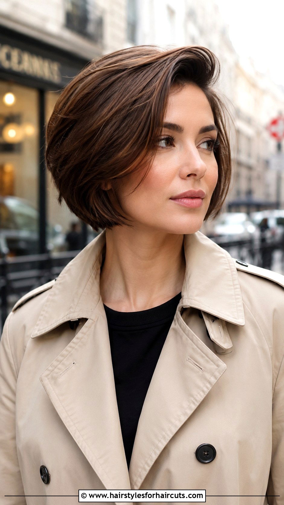 Side Part Bob Haircut - 25 best haircuts for older women - 25 best haircuts for older women