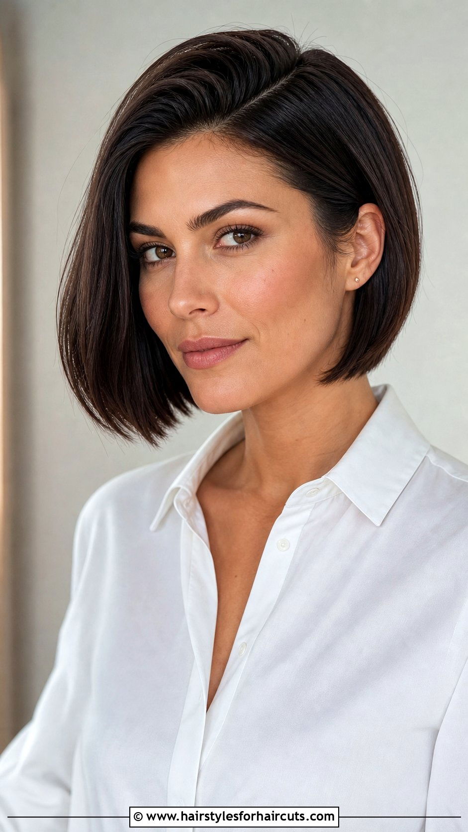 Side Part Bob Haircut - 25 haircuts styles for thin straight hair - 25 haircuts styles for thin straight hair