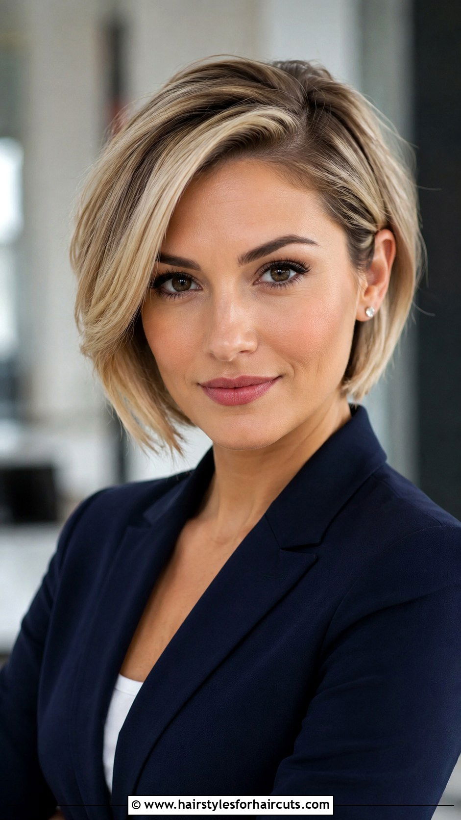 Side Part Bob Haircut For Heart Shaped Face - 25 best haircuts for heart shaped faces - 25 best haircuts for heart shaped faces
