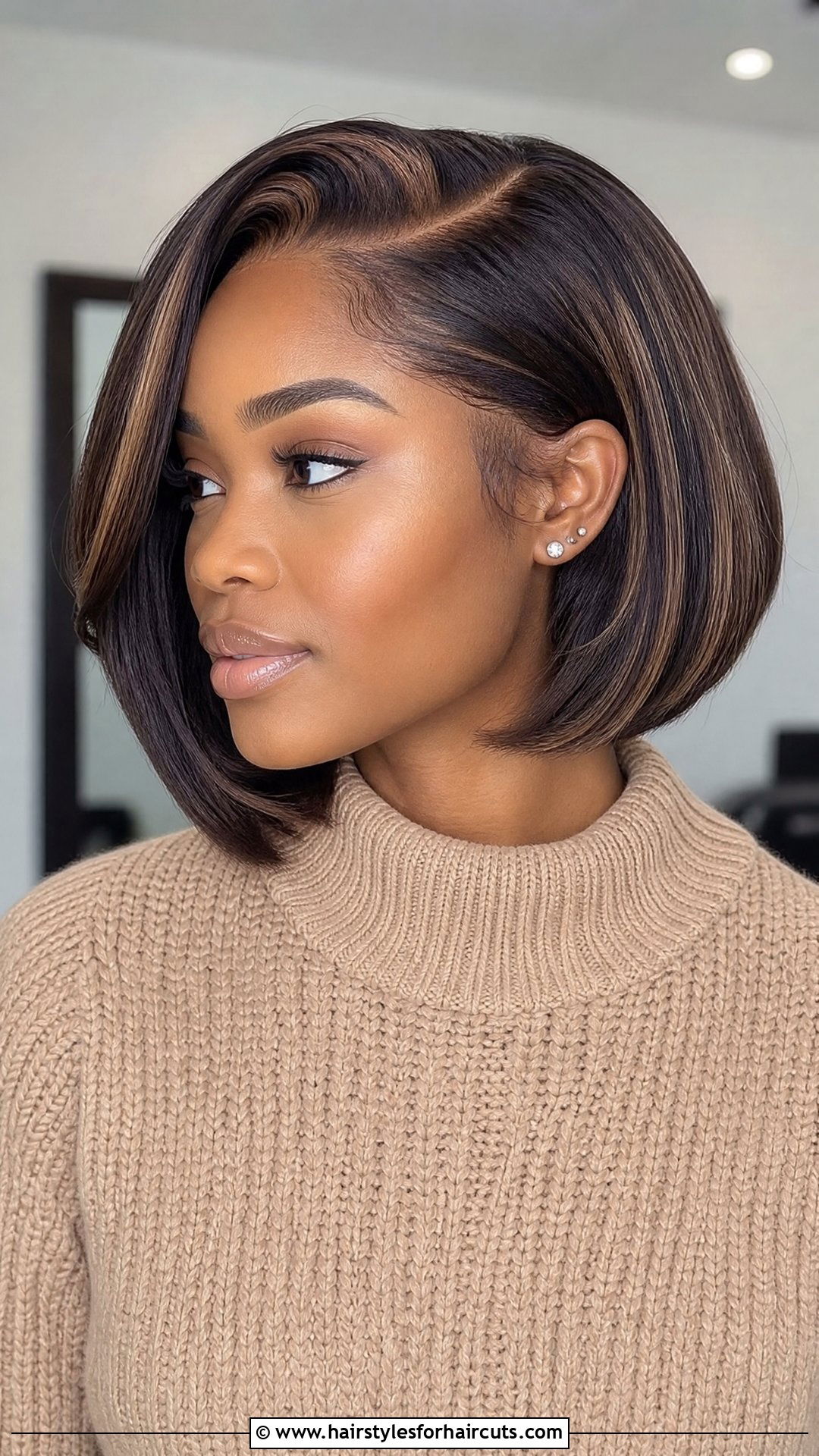 Side Part Bob Wig Install - 25 wig install hairstyles - 25 wig install hairstyles