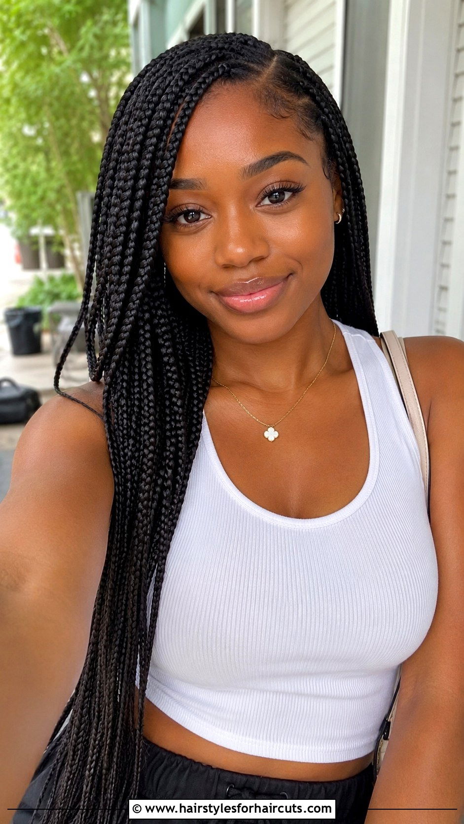 Side Part Box Braids - 25 side part hairstyles black girl natural hair - 25 side part hairstyles black girl natural hair