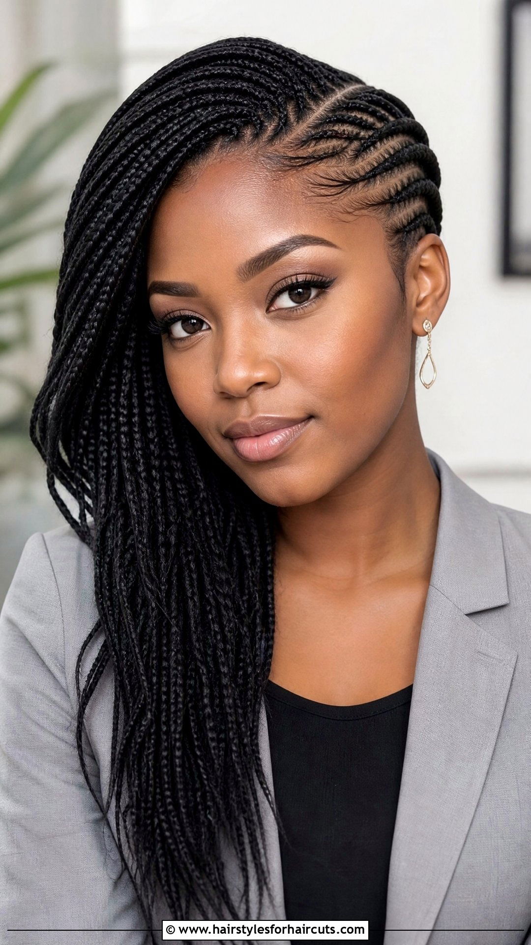 Side Part Braids - 25 black people hairstyles braids - 25 black people hairstyles braids