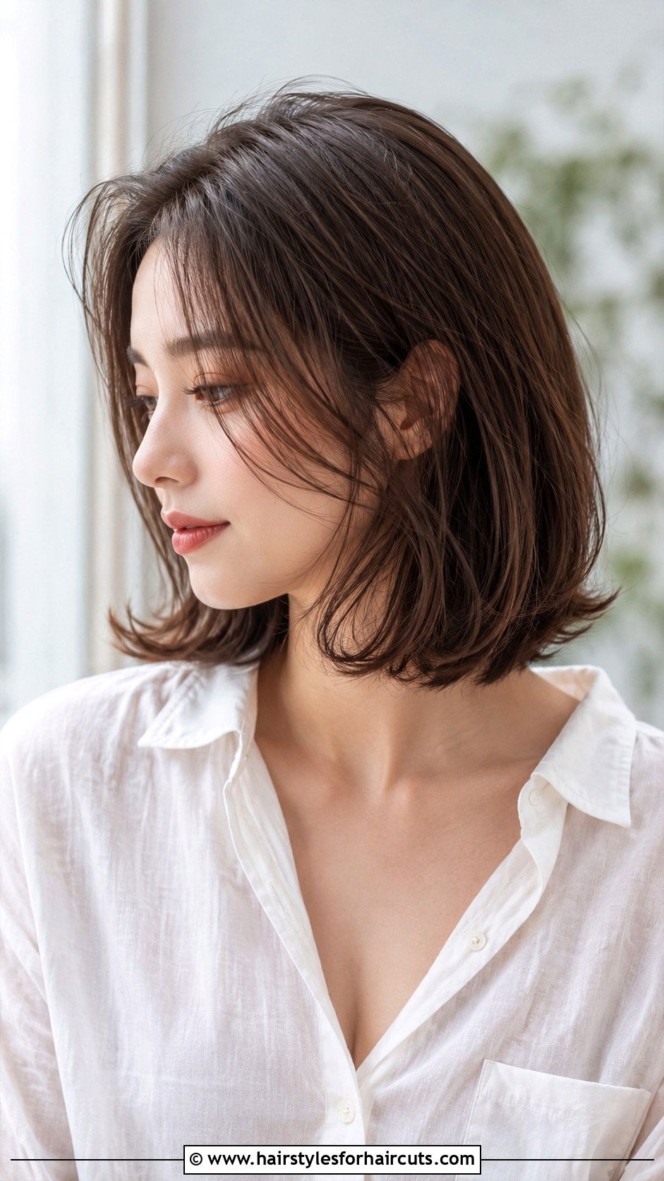 Side Part Collarbone Cut - 25 side part hairstyles for medium length hair - 25 side part hairstyles for medium length hair