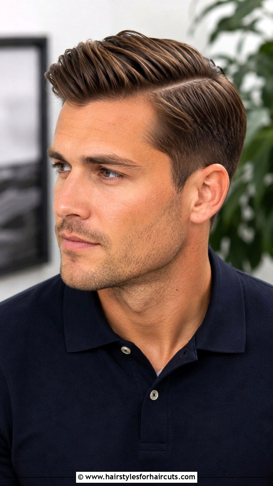 Side Part Comb Over - 25 haircuts for baseball players - 25 haircuts for baseball players